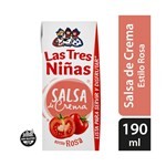 Crema Saborizada Estilo Rosa Las Tres Niñas 190 ml #1
