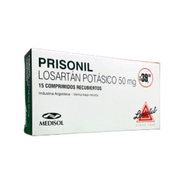 Lepetit Prisonil 50 Mg Losartán x 15 Comp Recubiertos #1