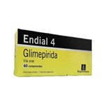 Roemmers Endial 4 Mg Glimepiride x 60 Comp #1