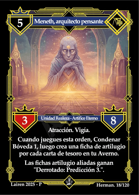 018 Meneth, Arquitecto Pensante - Coste 5