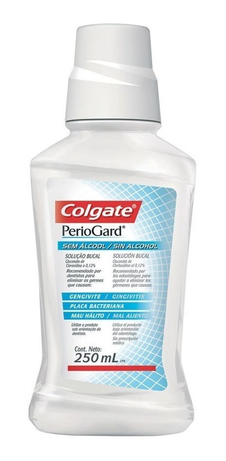 Colgate Enjuague Bucal Periogard Zero Alcohol 250 Ml
