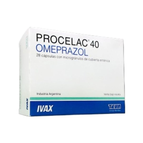 Teva Procelac Omeprazol 40 Mg x 28 Cáps #1
