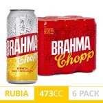 Cerveza Rubia Brahma 6 X 473 Cc. #1