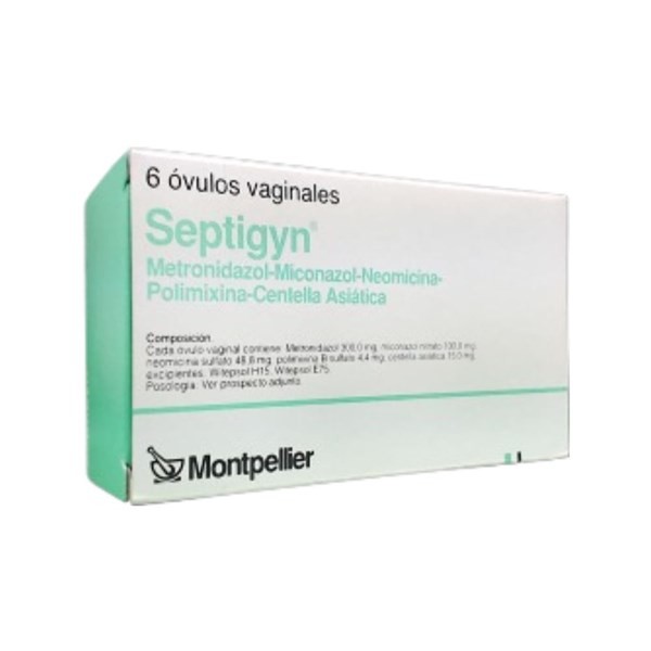 Pharmadorf Septigyn Miconazol + Metronidazol + Asoc. x 6 Óvulos #1