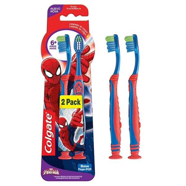 Colgate Cepillo Dental Smiles Barbie 6+ Años 2 Unidades Promo Pack alt