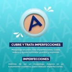 Asepxia Maquillaje en Polvo Tono Beige Claro 10 gr #6