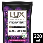 Jabón Líquido Lux Orquídea Negra Recarga Económica 220 Ml. #1