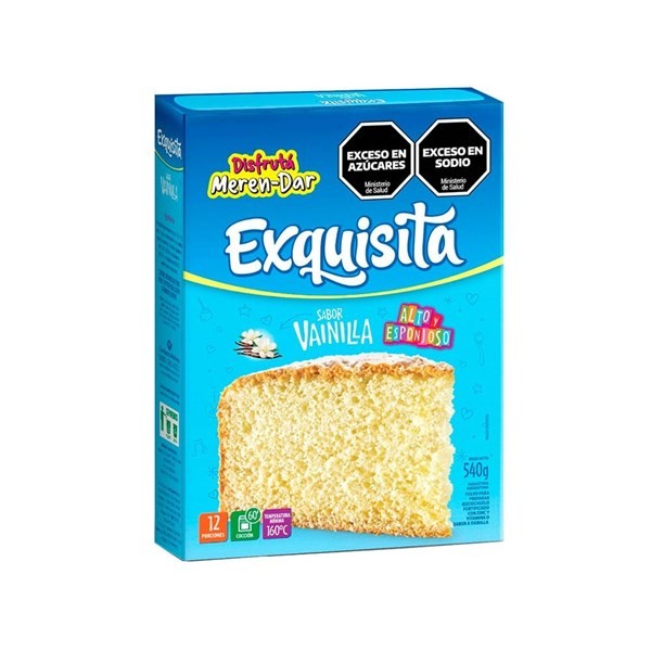 Bizcochuelo Exquisita Vainilla Ft 540 Xg