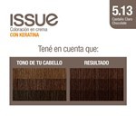 Issue Keratin Color 5.13 Castaño Claro Chocolate #4