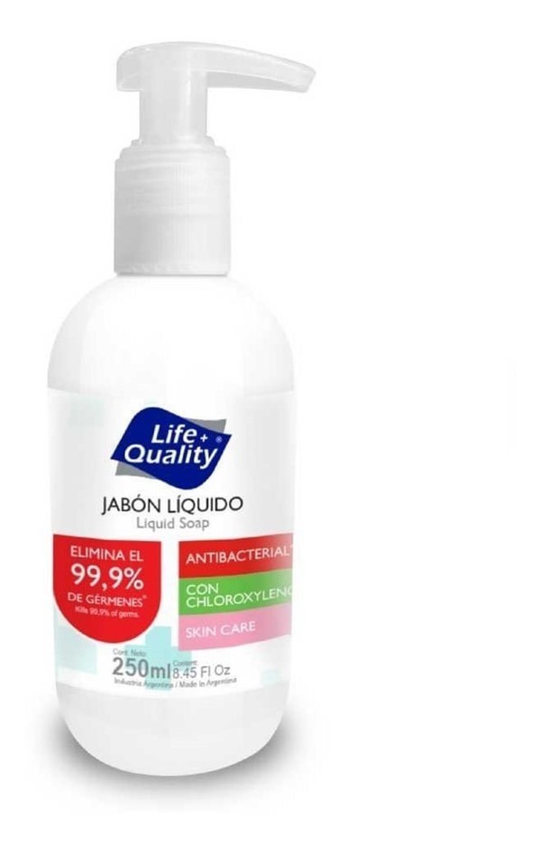 Life Quality Skin Care Jabón Líquido Antibacterial 250 ml