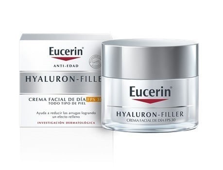 Eucerin Crema Antiarrugas de Día Hyaluron-Filler Fps 30 Y Protección Uva 50 ml