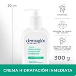 Dermaglós Hidratación + Absorción Inmediata Crema Corp. 300 g #2