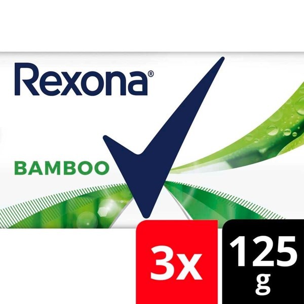Jabon en Barra Rexona  bamboo  3X125 g Multipack #1
