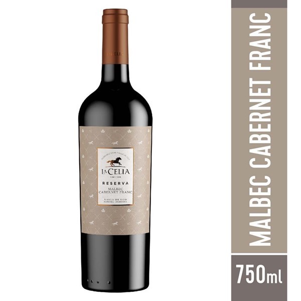 Vino La Celia Reserva Malbec/cabernet Franc 750 Cc #1