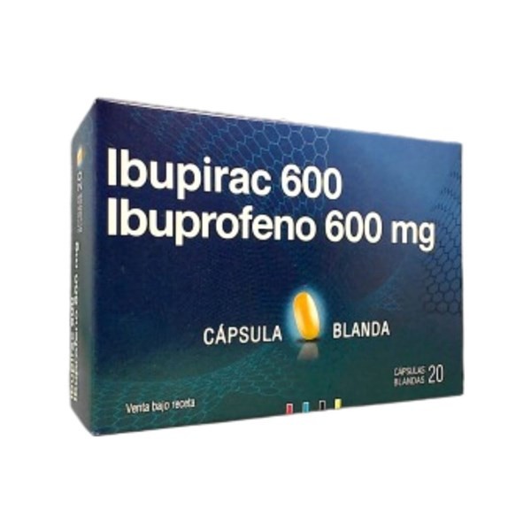 Pfizer Ibupirac Ibuprofeno 600 x 20 Cáps Blandas #1