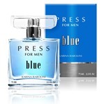 Karina Rabolini Fragancia Press Blue Edt For Men 75 ml #1