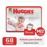 Huggies Pañales Supreme Care m (68 Unidades) #1