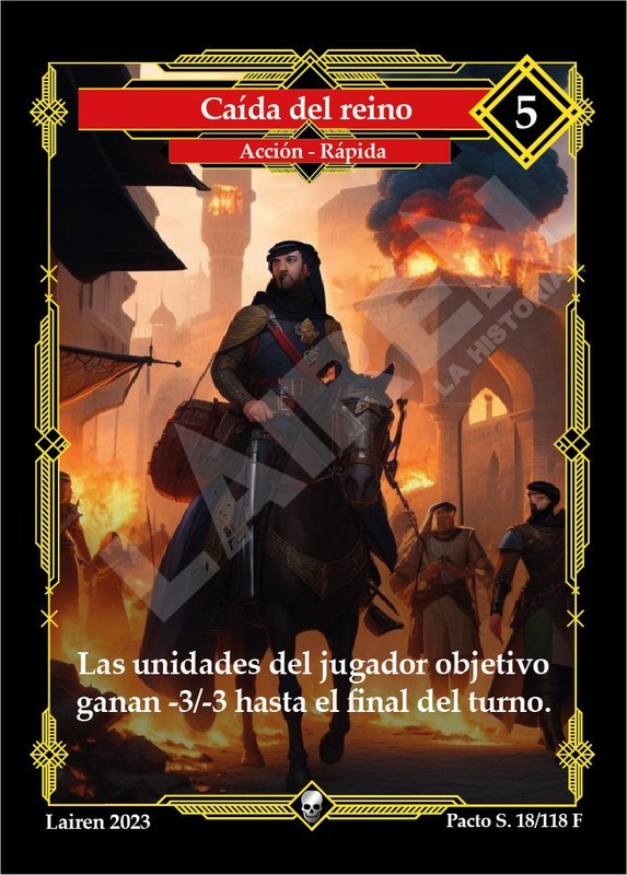 018 Caida Del Reino Full Art - Coste 5 #1