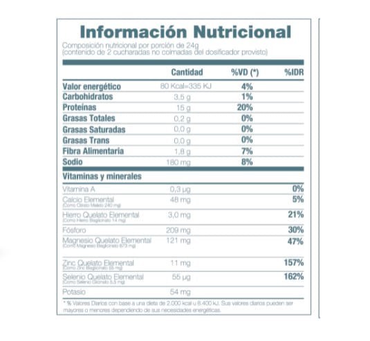 Ampk Proteina Vegana Sabor Vainilla 506 gr alt