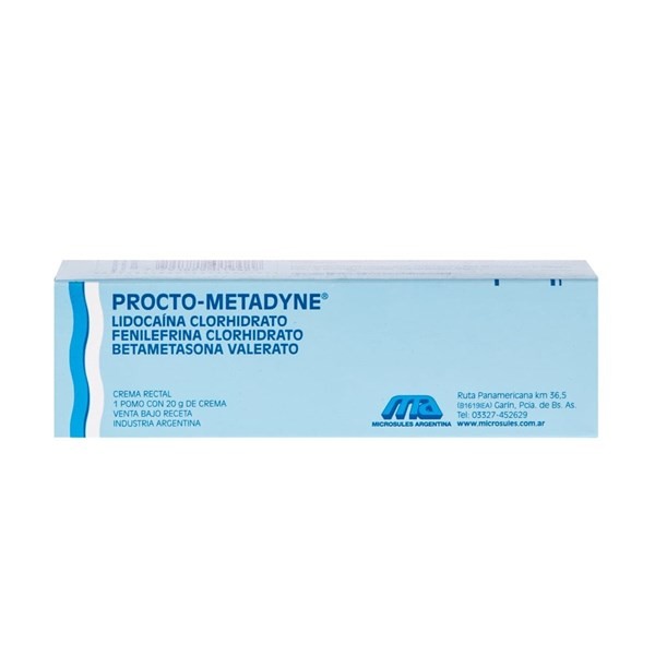 Aspen Pharma Procto-Metadyne Rectal Crema x 20 g #1