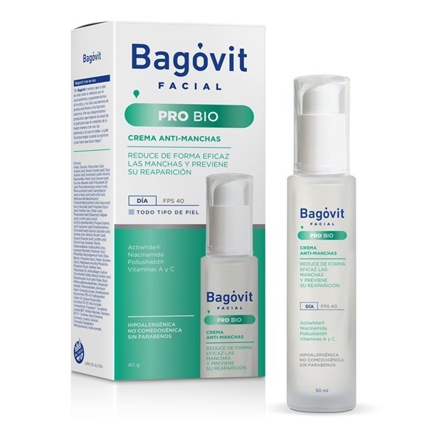 Bagovit Crema Facial Antimanchas Pro Bio 50 ml