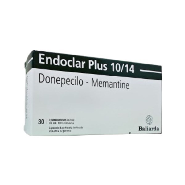 Baliarda Endoclar Plus Memantina + Donepecilo 14-10 Mg x 30 Comp #1