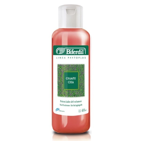 Biferdil Shampoo Chia Potenciador Del Volumen 400 ml #1