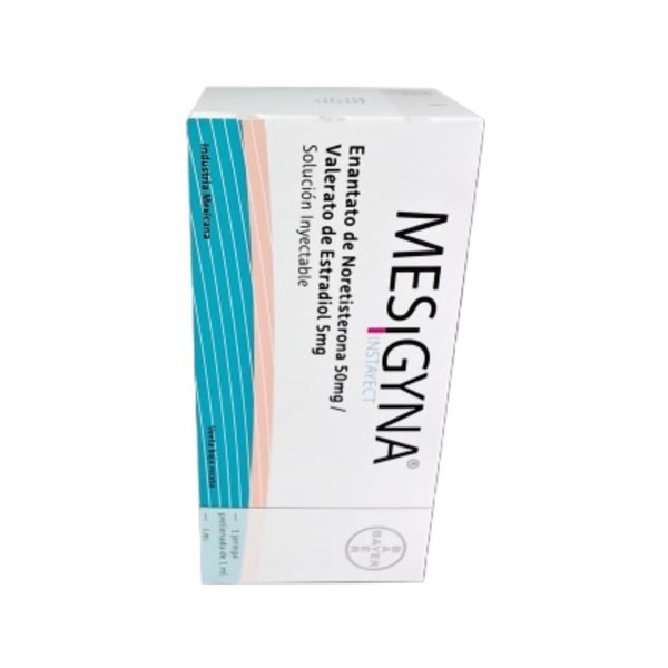 Bayer Mesigyna Estradiol + Noretisterona Jeringa Prellenada x 1 ml #1