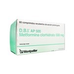 Montpellier Dbi Ap Metformina 500 Mg x 60 Comp Recubiertos #1