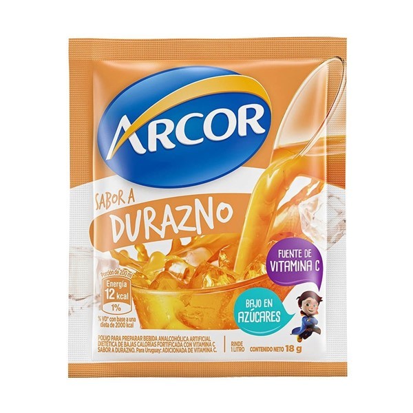 Jugo En Polvo Arcor Durazno 18gr #1