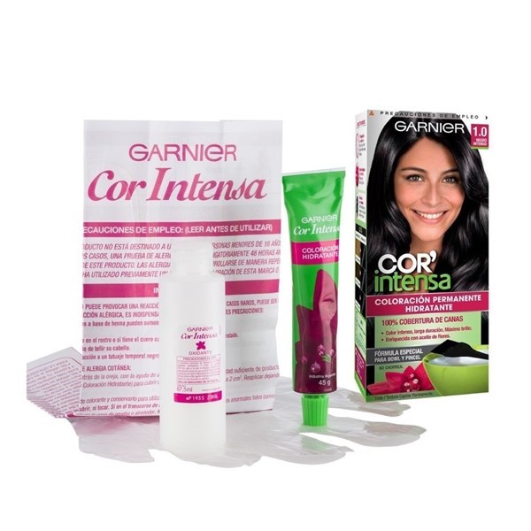 Kit de Coloracion Cor Intensa Garnier Negro Intenso 1.0 alt