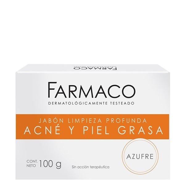 La Farmaco Jabon de Azufre Para Acne Y Piel Grasa 100 gr alt