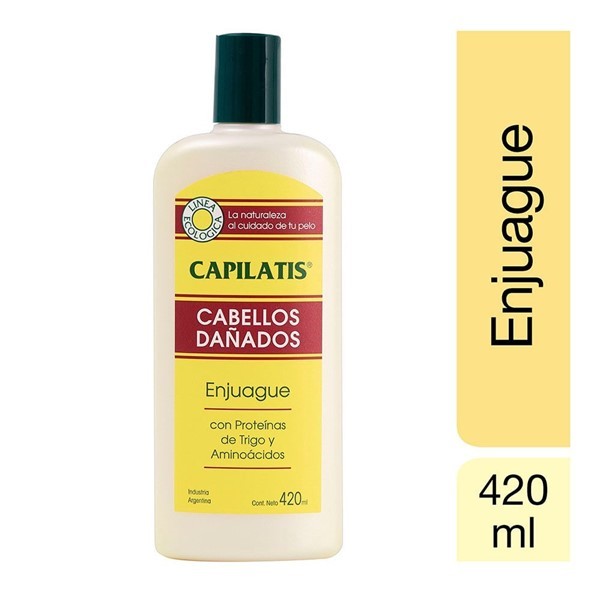 Capilatis Enjuague Cabellos Dañados Línea Ecológica 420 ml #1