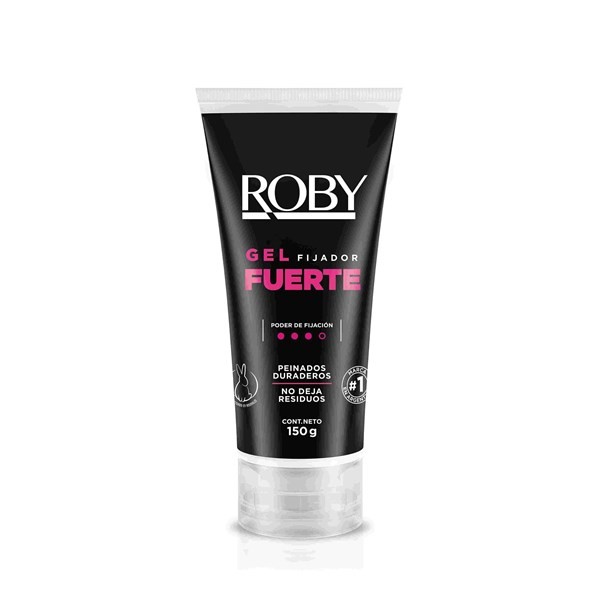 Gel Fijador Fuerte Roby Con Aloe Vera 150 g. #1