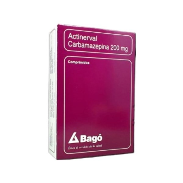 Bagó Actinerval Carbamazepina 200 Mg x 30 Comp #1
