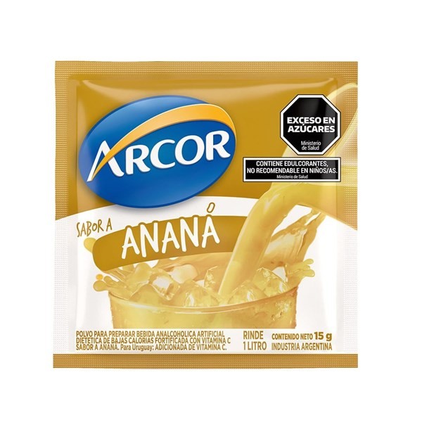 Jugo en Polvo Arcor Anana x 15 gr #1
