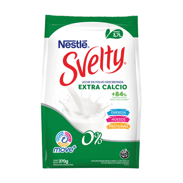 Svelty Move+ Extra Calcio Nestle Leche Polvo Softpack 370 g Sabores Único alt
