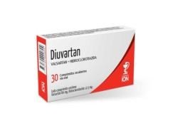 Diuvartan | 30 comprimidos | Valsartan + Hidroclorotiazida