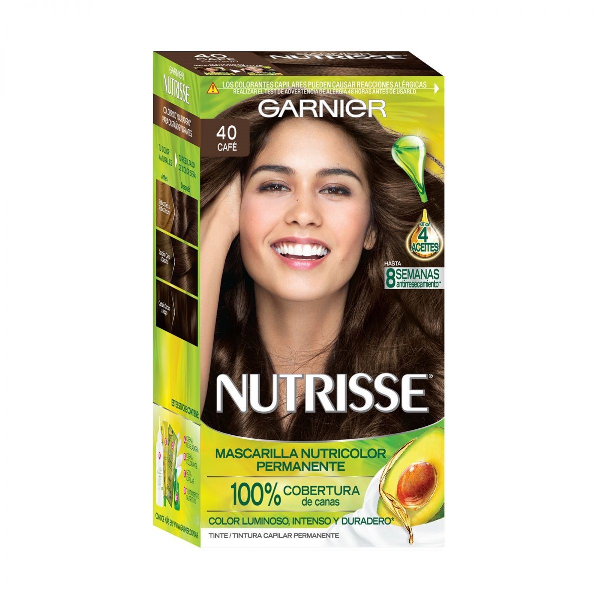 shampoo colorante garnier nutrisse