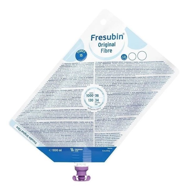 Fresenius Kabi Fresubin Original Fibra Easybag 1000 ml Alimento Enteral