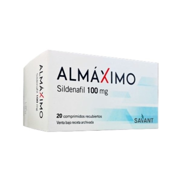Savant Almaximo Sildenafil 100 Mg x 20 Comp Recubiertos #1