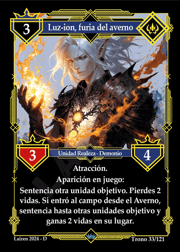 033 Luzion, Furia Del Averno - Coste 3