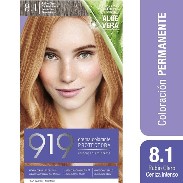 919 Kit Coloracion 8.1 Rubio Claro Ceniza Intenso alt