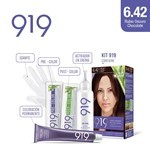 919 Kit Coloracion 6.42 Rubio Oscuro Chocolate #4