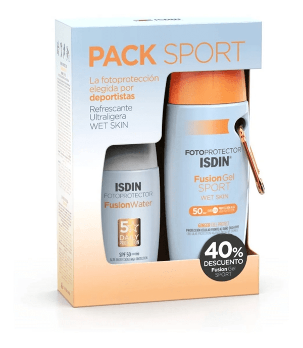 ISDIN Pack Fusion Water 50 ml + Fusion Gel Sport 100 ml #1
