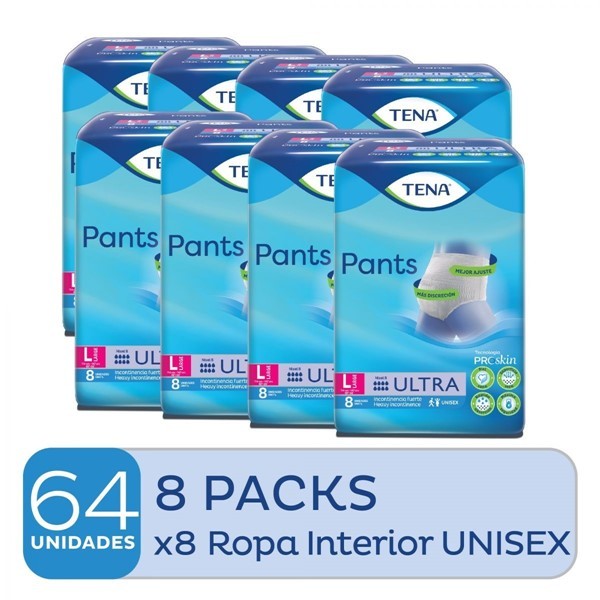 Tena Combo Pañales Pants Ultra l (8 Paquetes) #1
