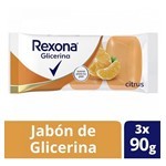 Jabón en Barra Rexona de Glicerina Citrus x 3 un x 90 g #2