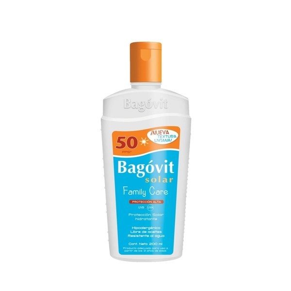 Bagovit Solar Family Care Emulsion Liviana Fps50 x 200 ml