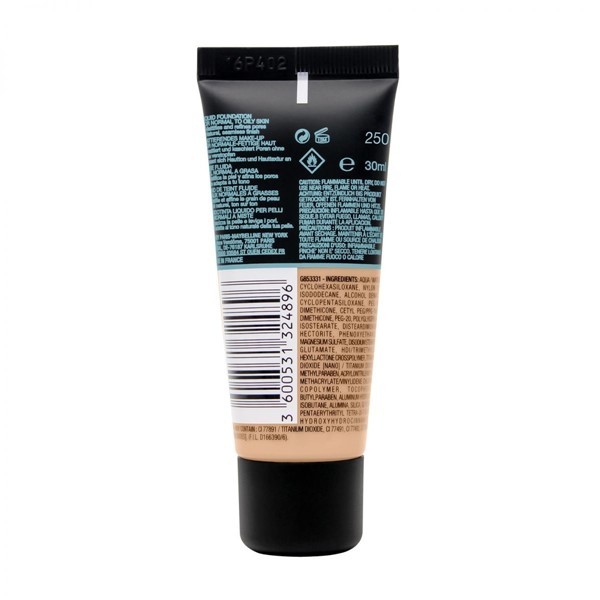 Maybelline Base Fit Me Matte + Poreless 250 Sun Beige alt