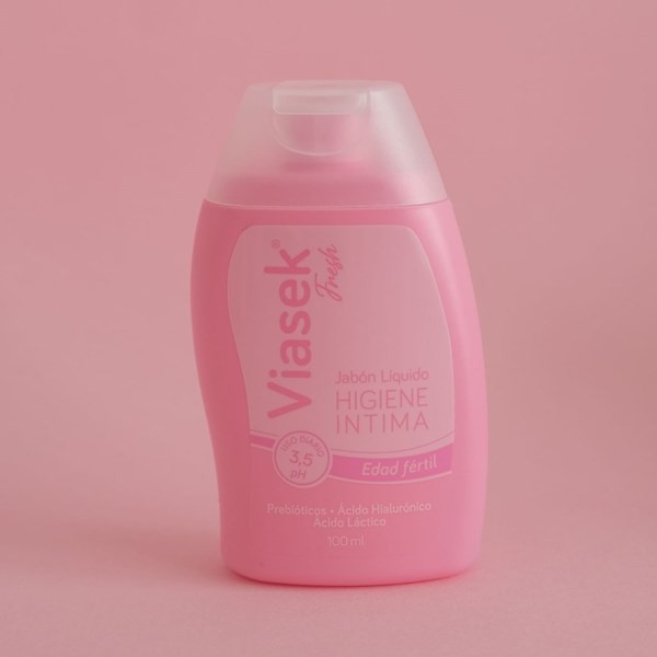 Viasek Jabón Liquido Ph 3,5 Edad Fértil 100 ml alt